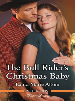 cover image of The Bull Rider's Christmas Baby